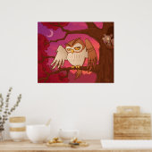 Mister Owley Poster (Küche)