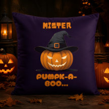 Mister Pumpk-A-Boo Halloween-Kürbis