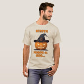 Mister Pumpk-A-Boo Halloween Pumpkin T-Shirt (Vorne ganz)