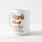 Mister Ricky's Restaurant, Skokie, Illinois Kaffeetasse (Vorderseite Links)