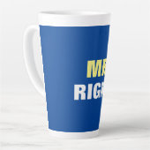 Mister Right Milchtasse (Linke Ecke)