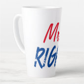 Mister Right Milchtasse (Linke Ecke)