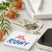 Mister Right Schlüsselanhänger (Vorderseite rechts)