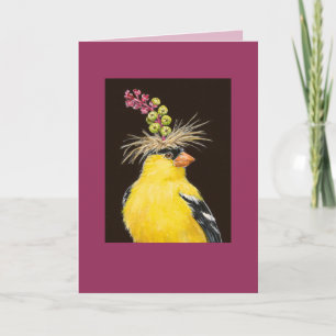 Mister the goldfinch card karte