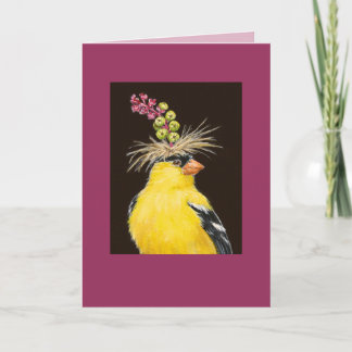 Mister the goldfinch card karte