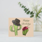 Mister und Miss Postkarte (Stehend Vorderseite)