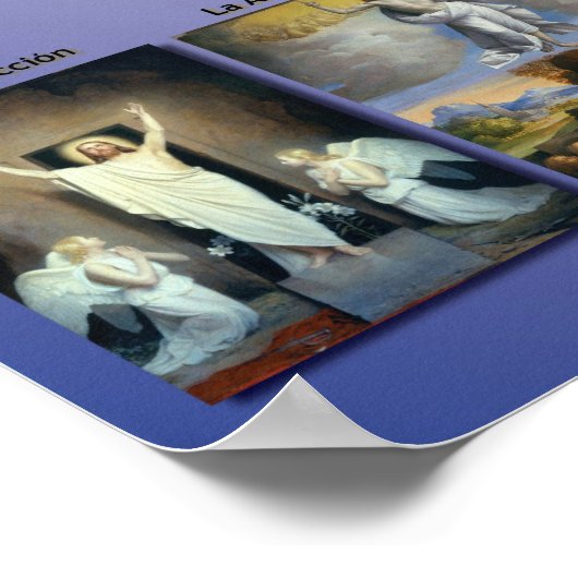 Misterios Del Santo Rosario Poster (Ecke)