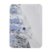 Mistie Fortin Ski Pulver Magnet (Vertikal)