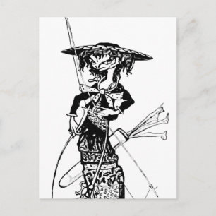 Mistigris von "The City Curious" Postkarte