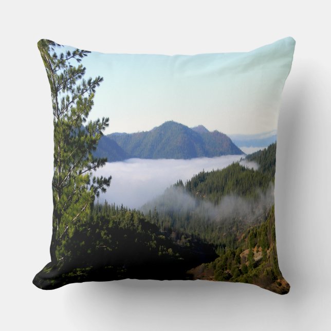 Misting Morgennebel...... Kissen (Vorderseite)