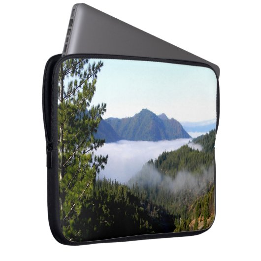 Misting Morgennebel.... Laptopschutzhülle (Vorne Rechts)