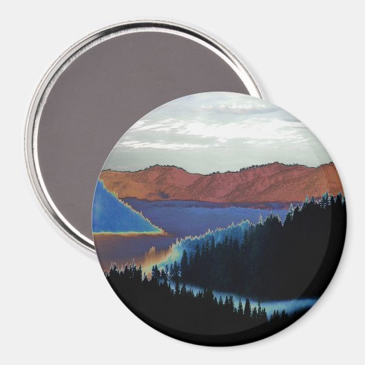 Misting Morgennebel...... Magnet (Vorderseite/Rückseite)