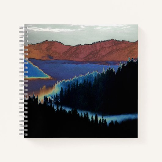 Misting Morgennebel...... Notizblock (Vorderseite)