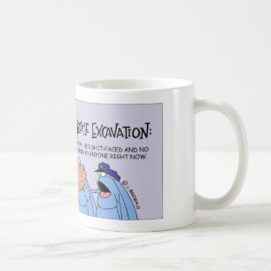 Mistkäfer am Aushöhlungsstandort Kaffeetasse