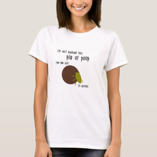 Mistkäfer-T - Shirt der lustigen Frauen