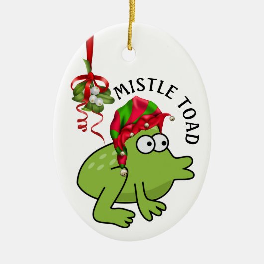 Mistle TOAD - Sehen Sie sich auch meine anderen an Keramik Ornament (Vorne)