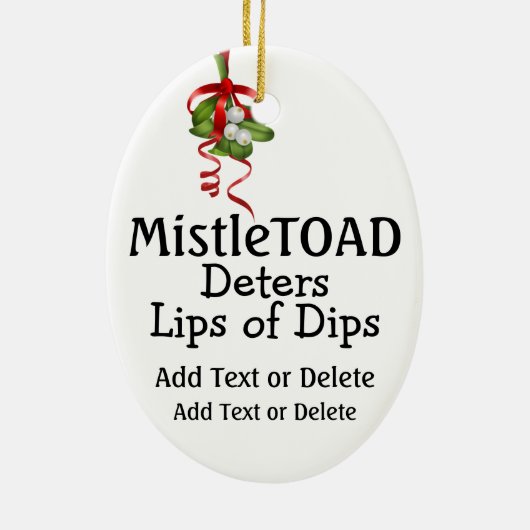 MistleTOAD 2 - SRF Keramikornament (Hinten)