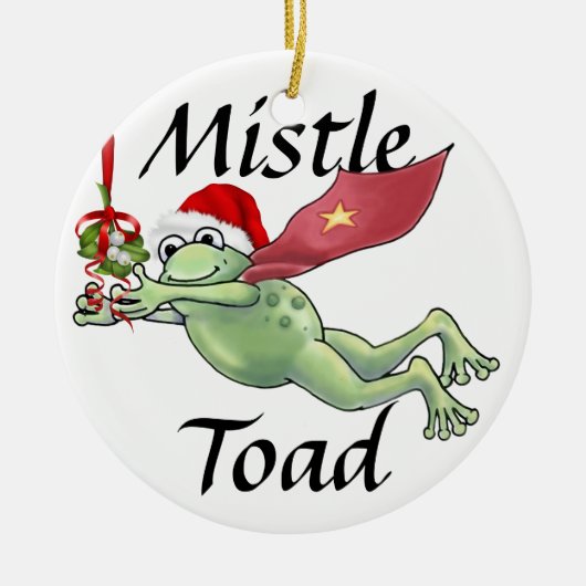 MistleToad 3 - SRF Keramik Ornament (Vorne)