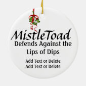MistleToad 3 - SRF Keramik Ornament (Hinten)