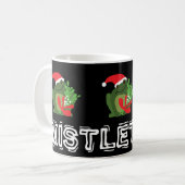 Mistle'toad Christmas Tasse (Vorderseite Links)