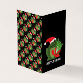 Mistle'toad, Foto Weihnachtskarte Visitenkarten (Vorderseite)