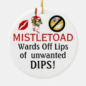 MISTLETOAD - SRF KERAMIK ORNAMENT (Hinten)