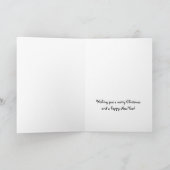 Mistle'toad Weihnachtskarte Feiertagskarte (Innenseite)