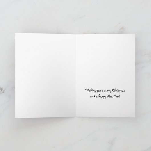 Mistle'toad Weihnachtskarte Feiertagskarte (Innenseite)