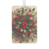 Mistletoe Air Freshener Autolufterfrischer (Rückseite)