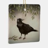 Mistletoe and Crow Keramikornament (Rechts)