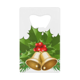 Mistletoe Bells Geldbeutel Flaschenöffner