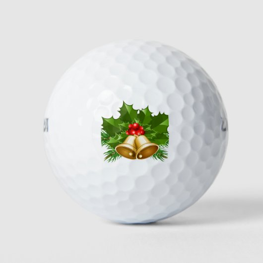 Mistletoe Bells Golfball (Vorderseite)