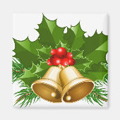 Mistletoe Bells Magnet (Vorne)