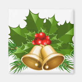 Mistletoe Bells Magnet