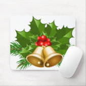 Mistletoe Bells Mousepad (Mit Mouse)