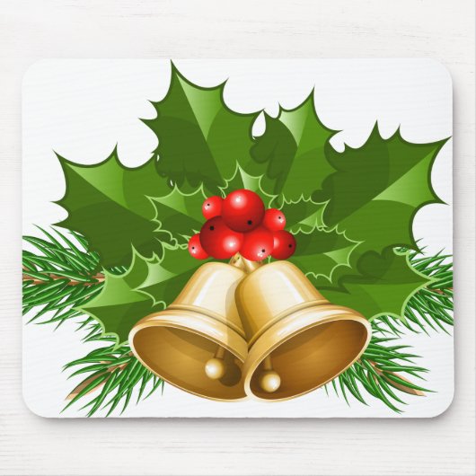 Mistletoe Bells Mousepad (Vorne)