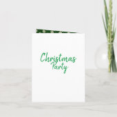 Mistletoe Bells Party 2 Einladung (Rückseite)