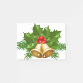 Mistletoe Bells Post-it Klebezettel