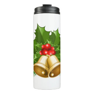 Mistletoe Bells Thermosbecher