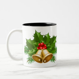 Mistletoe Bells Zweifarbige Tasse