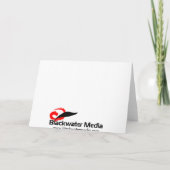 Mistletoe Birdies Weihnachtskarte Feiertagskarte (Rückseite)