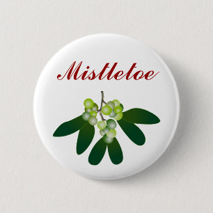 Mistletoe Button