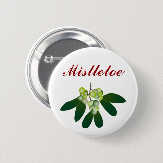 Mistletoe Button (Vorne & Hinten)