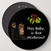 Mistletoe Christmas Button (Vorne & Hinten)