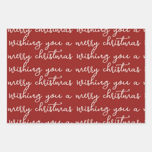 Mistletoe, Christmas cookies Geschenkpapier Set (Vorderseite 3)