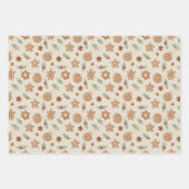 Mistletoe, Christmas cookies Geschenkpapier Set (Vorderseite 2)