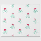 Mistletoe Christmas Geschenkpapier (Flach)