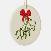 Mistletoe Christmas Keramik Ornament (Rechts)