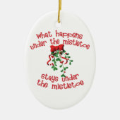 Mistletoe Christmas Ornament (Vorne)