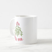 Mistletoe Coffee Tasse (Vorderseite Links)
